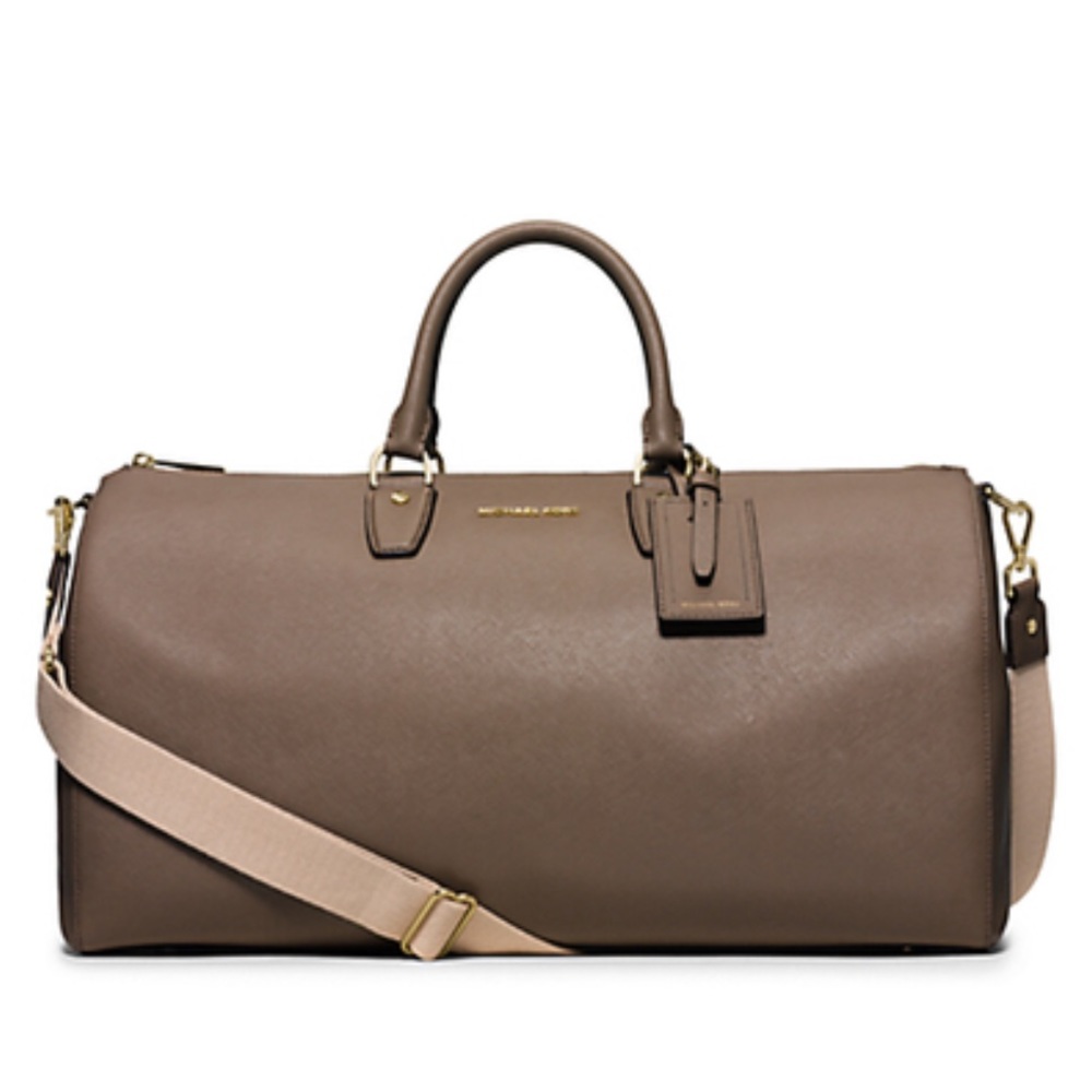 Jet Set Large Leather Weekender